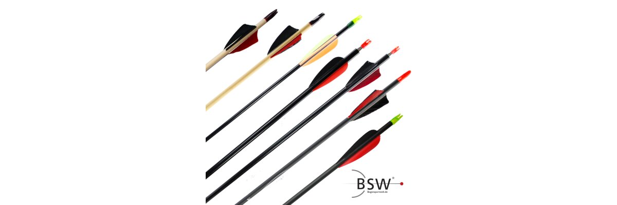 incl. 3 Carbon arrows - with natural feathers - Length: 20 Inches