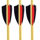 3 Zoll - 3-er Befiederung