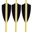 4 Zoll - 2-er Befiederung