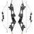 DRAKE Black Raven - 58 Zoll - 30-60 lbs - Take Down Recurvebogen