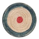 Runde Strohscheibe Deluxe - Zielscheibe &Oslash; 60cm | Farbe: natur
