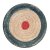 Runde Strohscheibe Deluxe - Zielscheibe Ø 60cm | Farbe: natur