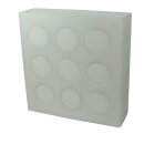 STRONGHOLD Professional 1 - 80x80x20 cm - with 9...