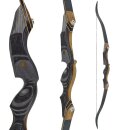 JACKALOPE - Obsidian - 64 inches - Refined Recurve Bow...