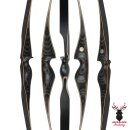JACKALOPE - Obsidian - 68 inches - Longbow - 25-50 lbs