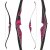 JACKALOPE - Diamond - 60 Zoll - One Piece Recurvebogen - 35 lbs | Rechtshand | Farbe: Pink / Black