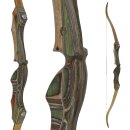 JACKALOPE - Tourmaline - 64 inches - Classic Recurve Bow Take Down - 25-50 lbs