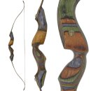 JACKALOPE - Tourmaline - 62 inches - Refined Recurve Bow...