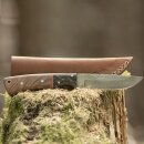 elTORO Walnut Horn - Damascus - Hunting Knife - 10cm -...