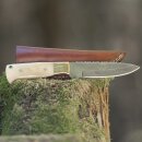 elTORO Brass Bone - Damascus - Hunting Knife - 12cm -...