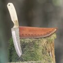 elTORO Brass Bone - Damascus - Hunting Knife - 14cm -...