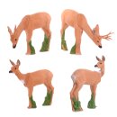 IBB 3D Deer Group with grazing Roebuck - 4 Animals...