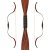 DRAKE Mongolia Bow - 48 Zoll - 18 lbs - Red Wood - Reiterbogen