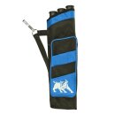 elTORO Sport&sup3; - Side Quiver with Belt Clip - Right Hand | Colour: Black/Blue