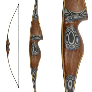 JACKALOPE - Onyx - 68 inches - Longbow - 50 lbs | Left Hand