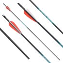 41-55 lbs | Carbonpfeil | SPHERE Hunter Pro - mit Vanes |...