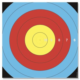 Center for WA Target Face - 122cm