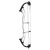 HOYT Altus DCX - Left hand | 60-70 lbs | Cam#3 (28.5-30 inches) | White Lightning