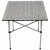 FOX OUTDOOR Camping rolling table - aluminum - foldable frame