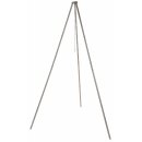 FOX OUTDOOR tripod - approx. 1 -9 m - stainless steel - with chain and hook