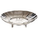 FOX OUTDOOR fire bowl - foldable - stainless steel - approx. 27 x 8 cm