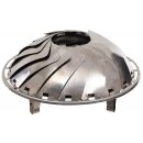 FOX OUTDOOR fire bowl - foldable - stainless steel - approx. 27 x 8 cm