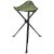 FOX OUTDOOR folding stool - telescopic tripod - olive