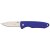 FOXOUTDOOR Jack Knife - one-handed - blue - TPR handle