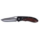 FOXOUTDOOR Jack Knife - one-handed -  handle with wooden...