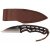 FOXOUTDOOR Knife - Büffel II - wrapped handle - sheath