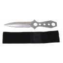 FOXOUTDOOR Throwing Knife - double-edged - Stainless...
