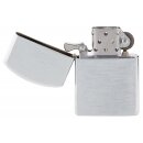 MFH Windproof Lighter - chrome brushed - unfilled