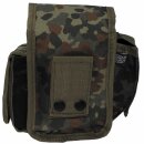 MFH Belt Pouch with 3 compartments - BW camo