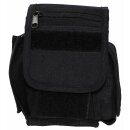 MFH Belt Pouch with 3 compartments -  black