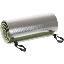 MFH Sleeping Pad - OD green - one side aluminium coated