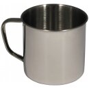 MFH cup - stainless steel - single-walled - approx. 500 ml