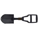 MFH US folding spade - plastic handle - 3-piece - black