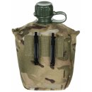 MFH US Plastikfeldflasche - 1 l - H&uuml;lle - operation-ca. - BPA-frei
