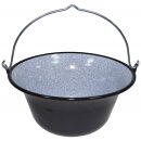Hungarian goulash kettle - enamel - approx. 10 l