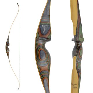 JACKALOPE - Tourmaline - 64 Zoll - One Piece Recurvebogen - 25-50 lbs