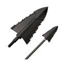 COLD STEEL Cheap Shot Polymer - 100gr or 125gr - Broadhead - Pack of 10