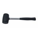 BASICNATURE rubber mallet with metal handle