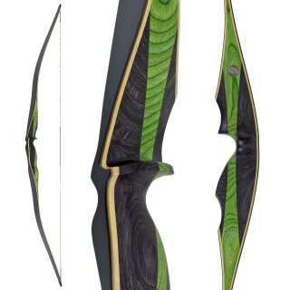 SPIDERBOWS Volcano Dark - 66 or 68 inches - 20-50 lbs -