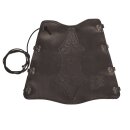 elTORO Armschutz Leder mit Schnürung