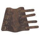 elTORO Armschutz Leder mit Schnallen