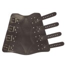 elTORO Armschutz Leder mit Schnallen