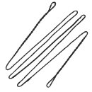JACKALOPE Whisper String - 58-70 inches - 8-10 strands