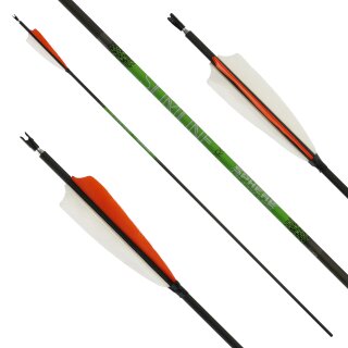 26-30 lbs | [PRICE TIP] Carbon arrow | SPHERE Slimline Pro - with Feathers - Spine: 800 | 30 inches