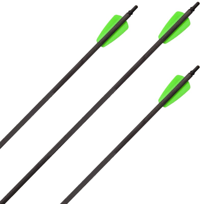 TenPoint Match 400 Alpha Nock Arrows - 20 Arrows, 6 Pack With Carbon Shafts