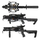 [SET] X-BOW FMA Supersonic REV TACTICAL - 120 lbs - Armbrust inkl. Red Dot &amp; Bolzen